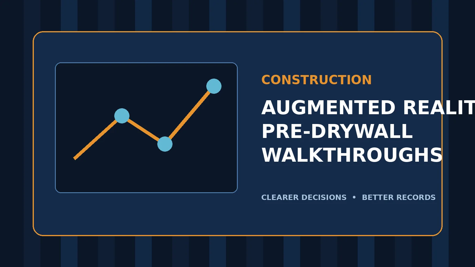 Illustration of augmented reality walkthroughs: a contractor’s visual sales system before drywall